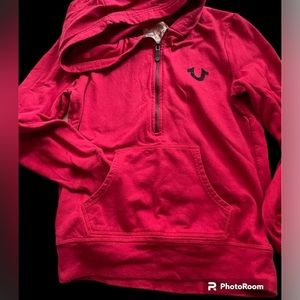 Red True Religion Hoodie (S/P)-Preowned